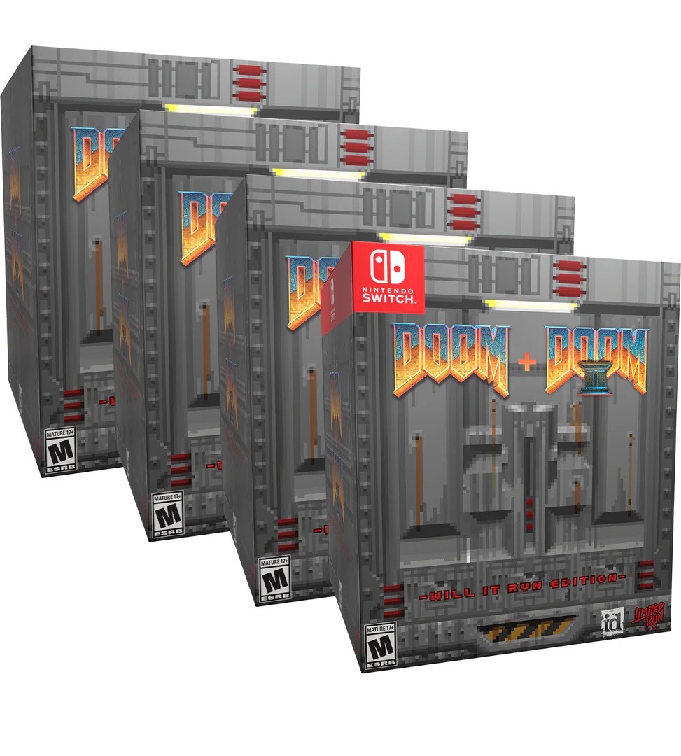Den här DOOM Collector's Edition-lådan kan köra DOOM