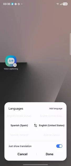 One UI 8 får ny AI-funktion som översätter tal till text i realtid