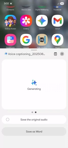 One UI 8 får ny AI-funktion som översätter tal till text i realtid