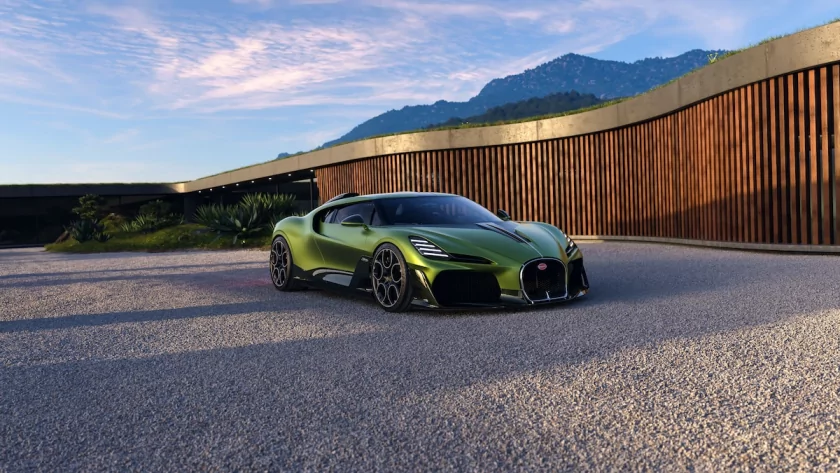Bugatti presenterar den exklusiva superbilen Brouillard