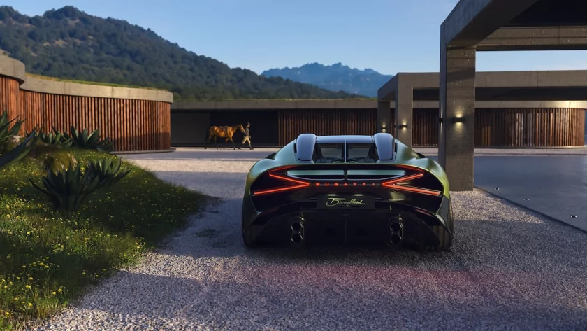 Bugatti presenterar den exklusiva superbilen Brouillard