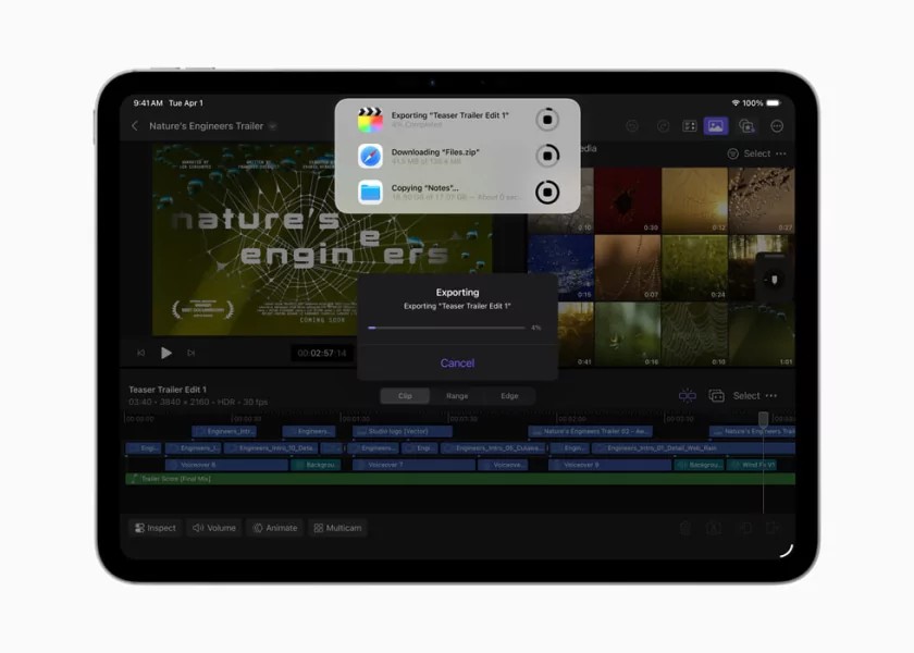 Apple har också lagt till de efterlängtade apparna Filer och Förhandsvisning, vilket ger iPad-användare mer skrivbordsliknande funktionalitet direkt ur kartongen.
